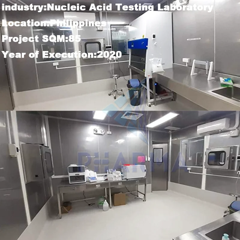 product-Sterile laboratory purification medical clean room cleanroom project with air shower-PHARMA--3
