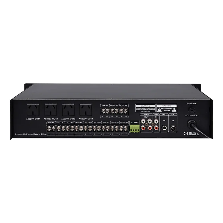 PA13 pa System Mit Timer Mic Audio Machine Tf Card Media Wire Hifi Usb Digital Music Mp3 Player with Speaker