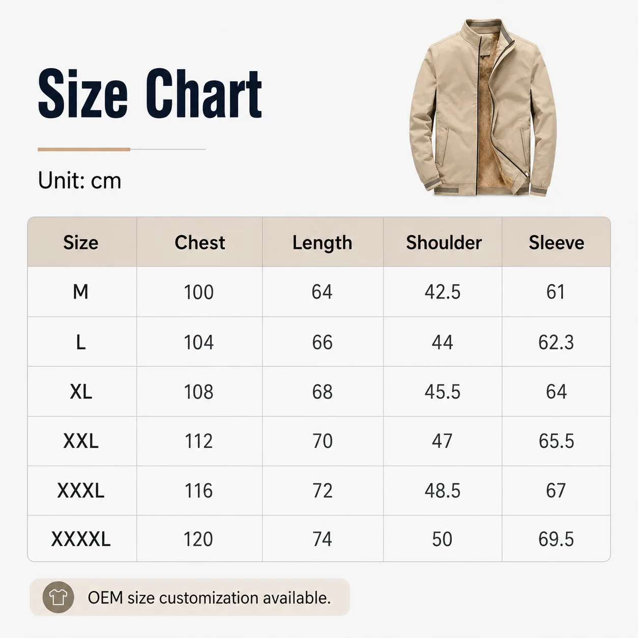 New Men's Casual Fleece-Lined Youth Stand Collar Zipper Washed Bomber Jacket for Men