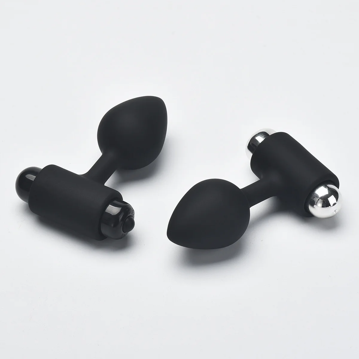 Waterproof silicone anal stimulation plug