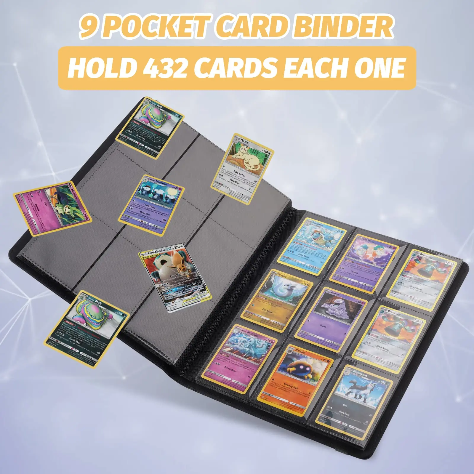 1100 card binder Wearingeul Transparent Color Chart Card Binder main image 1