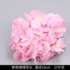 Embroidered Hydrangea Flower Head on a Blanket