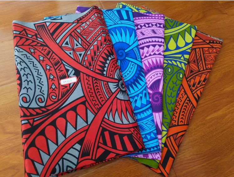 Colorful Polyester Jumping Fish Fabrics Printed