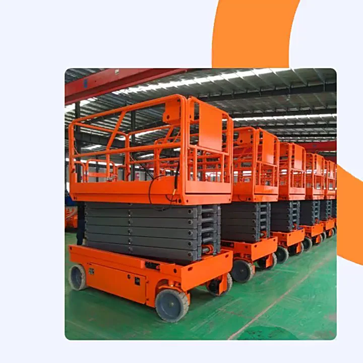 40ft Mobile Battery Powered Self Propelled Scissor Lift Electric ...