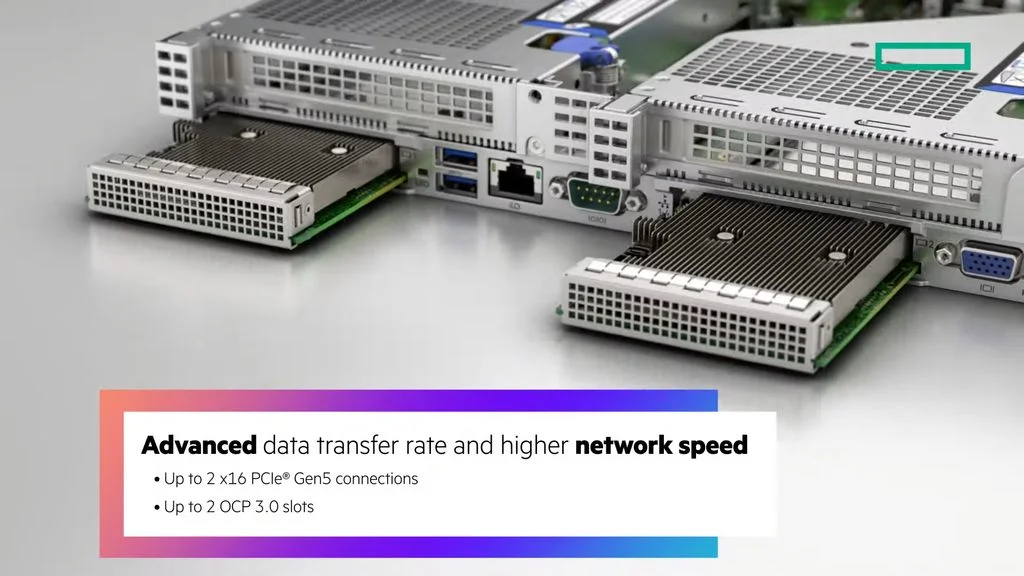HPE ProLiant DL360 Gen11 Server in Tel Xeon Gold 6430 Processor up to 8SFF 1U Rack Server DL360 Gen11