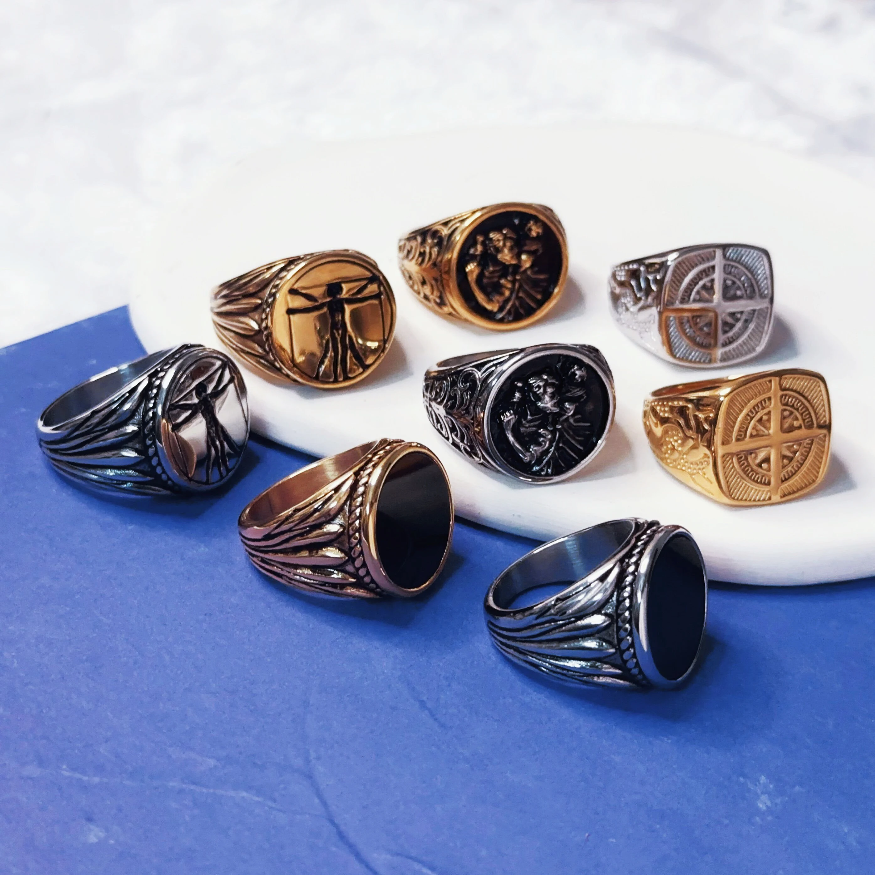 Custom Engraved Rings For Men Engraved Rings For Men Unque Mens