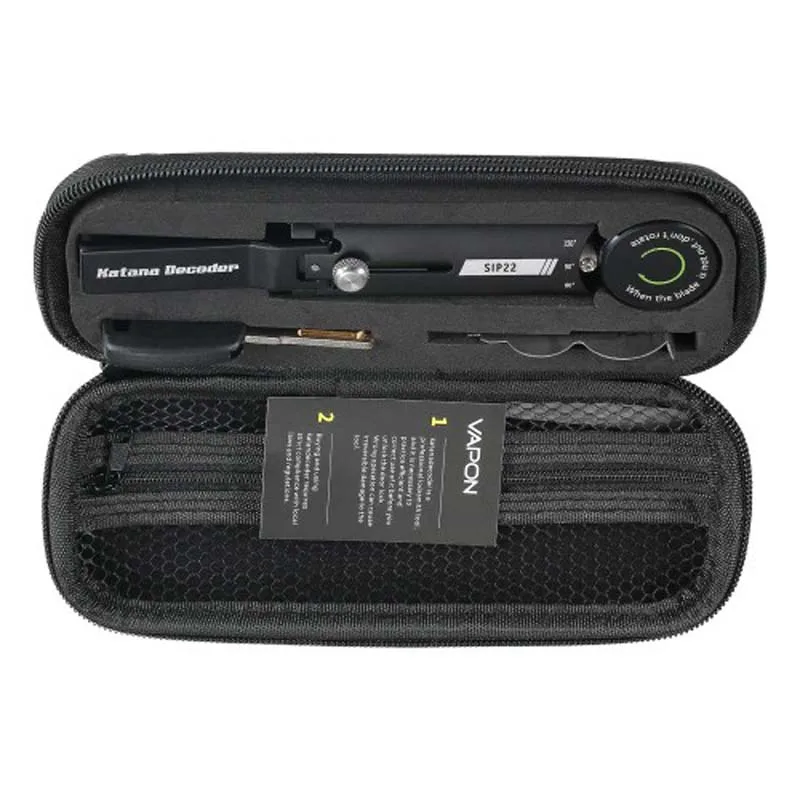2024 New Arrival VAPON- Katana Decoder SIP22 for FIAT Auto Pick and Decoder Lock Pick Tool Locksmith Tool
