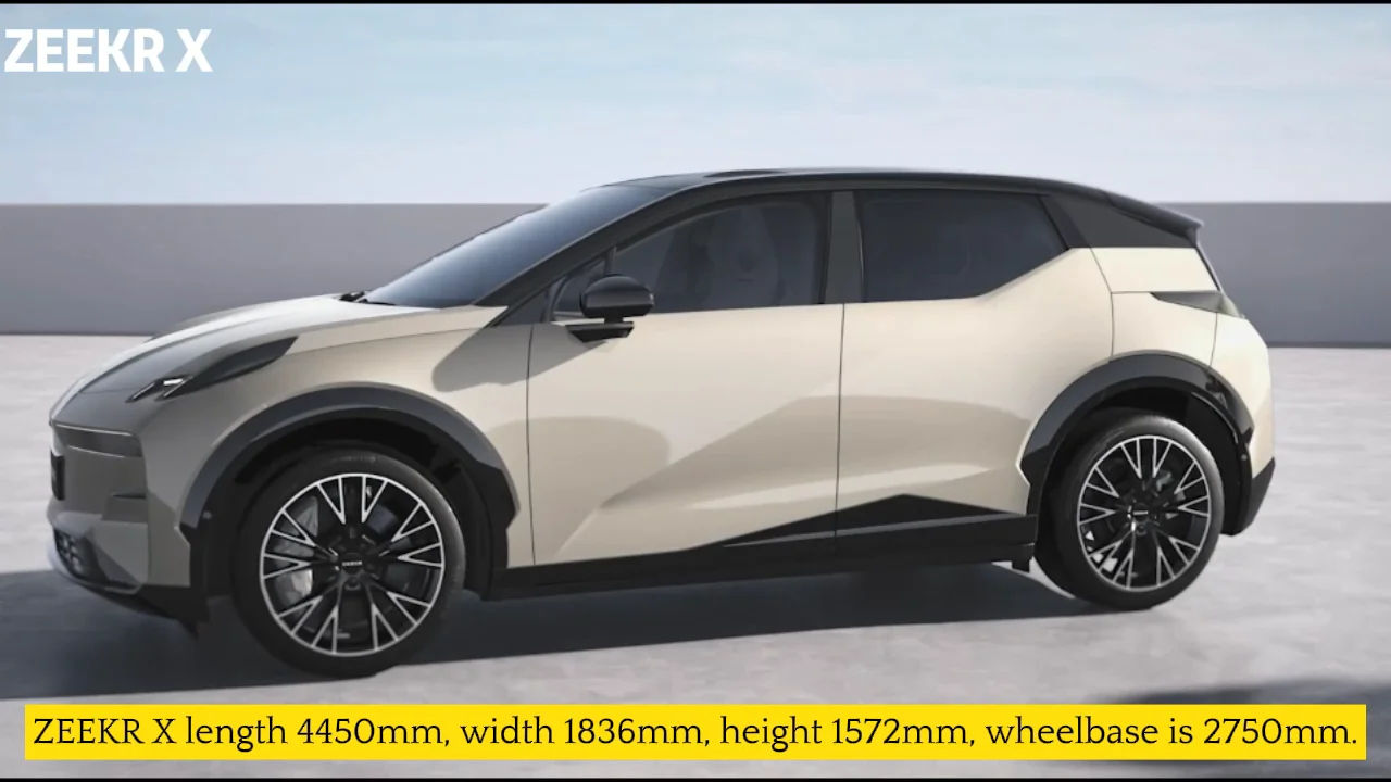 Zeekr X Ev Car 5 Doors 5 Seats Suv Intelligent Led Headlights Zeekr X