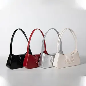 New Women'S Original Small Pu Leather Clutch Handbag Shoulder Bags Hand Bag for Women