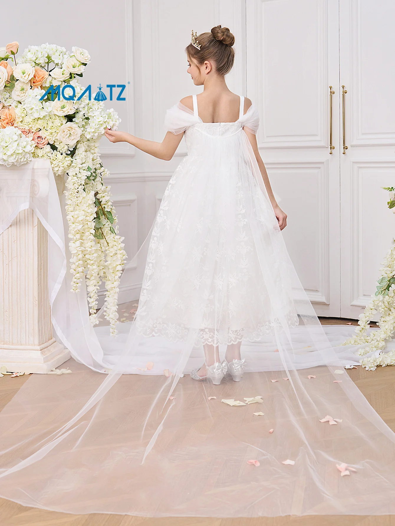 MQATZ Hot Sale Party Dress Kid Age Years Old Princess Girl Dress