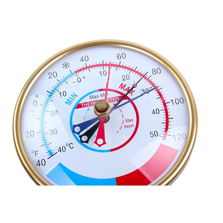 dial 5 max/min thermometer greenhouse thermometer