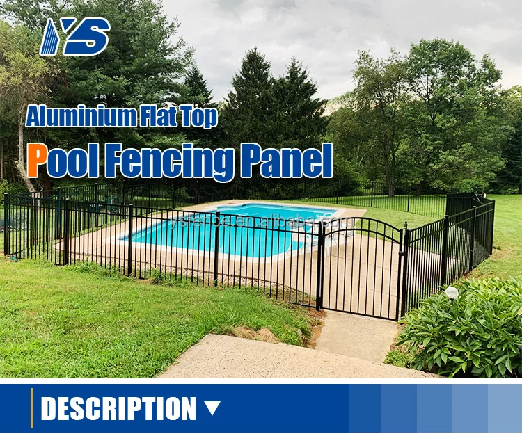 Aluminum Fence Panel Garden Swimming Pool Fence Buy Pool Safety Fence