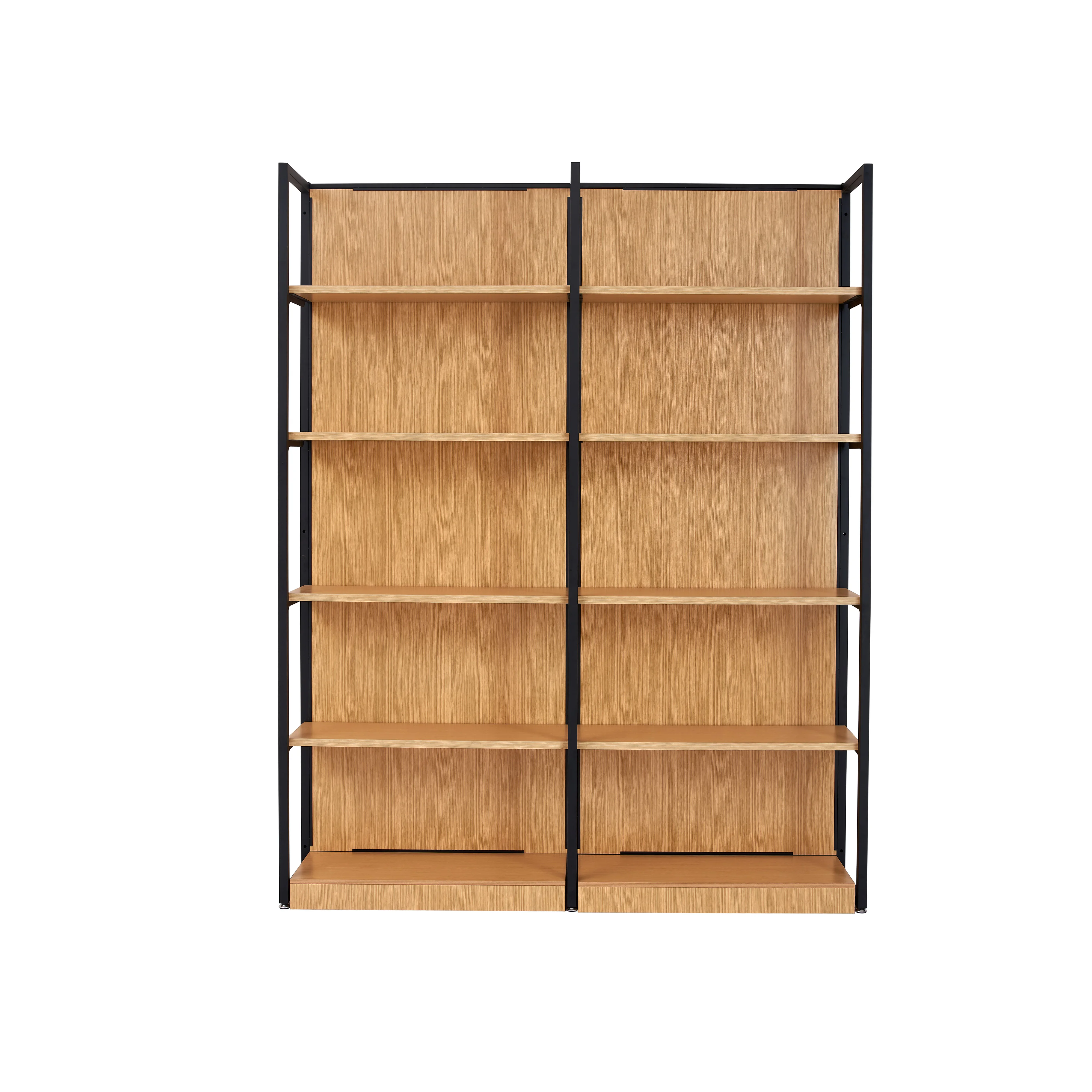Retail Convenient Snack Store Commercial Shelf Grocery Stand Wooden Supermarket Gondola Shelves Rice Fruit Display Rack