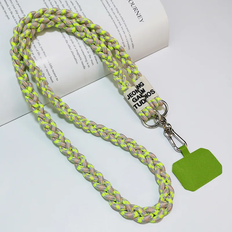 Factory OEM Anti Lost Polyester Lanyard Phone Case Strap with Crossbody Neck Function for iPhone 16 15 14 13 pro max details