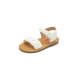 High Quality Children's Weave Sandals Simple Atmosphere Breathable Children's Cute Soft Flat for Walk Waterproof Summer