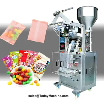 Small Vitamin Tablet Gummy Bear Counting Sachet Packing Machine - Buy ...