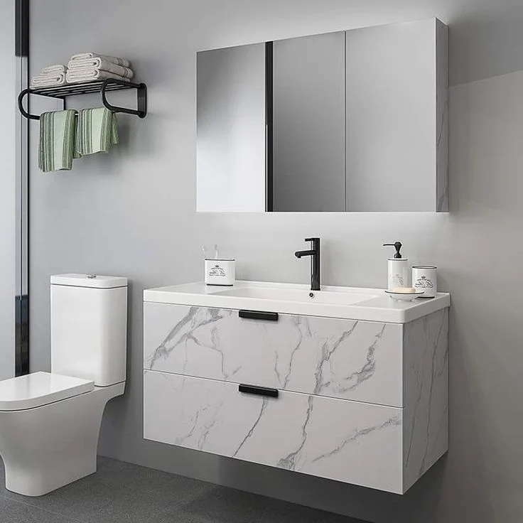 High Cost-Effective Modern Bathroom Vanity Cabinet with Complete Accessories