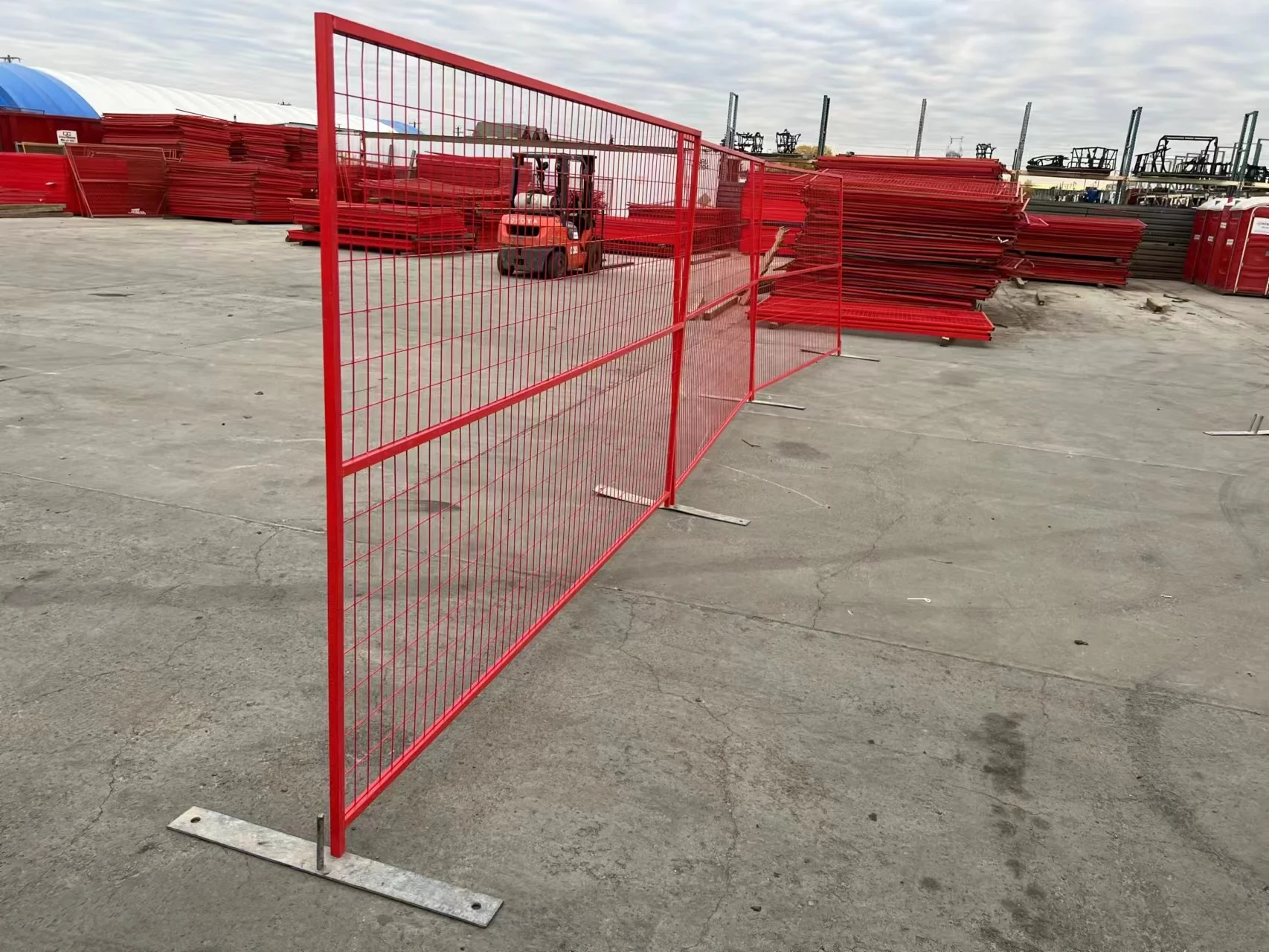 American Standard Portable Temporary Chain Link Fencing 8x12ft