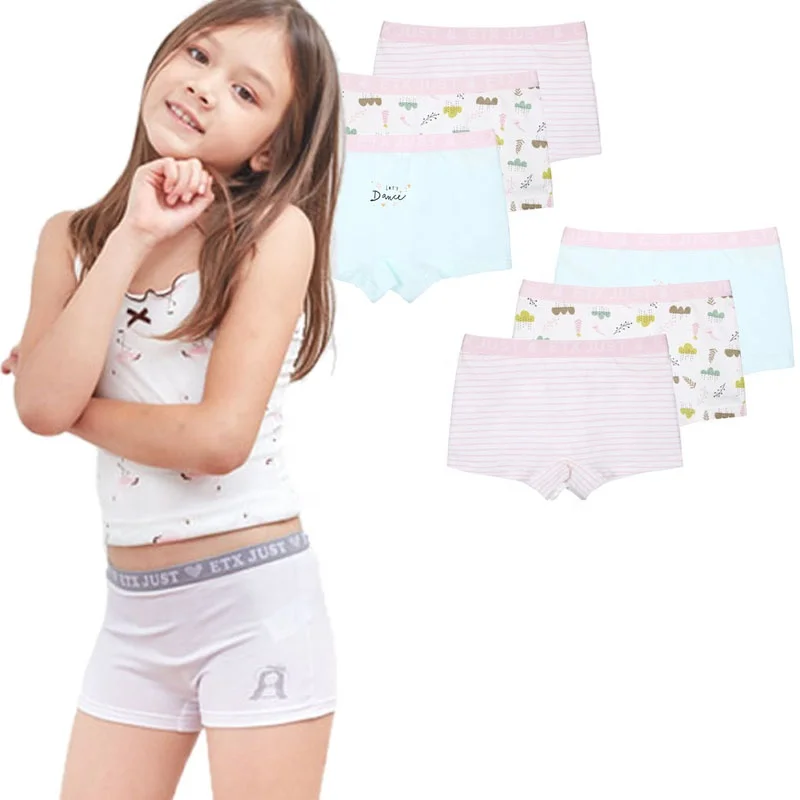 Buy 6pcs /lot 2019 New Briefs Kids Young Girl Underwear Models Children  Girls Teen Girl Underwear from Guangzhou Huanyang Fashion Co., Ltd., China