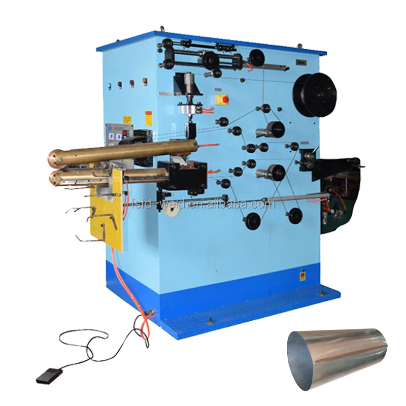 Customizable Long/Short Arm Seam Welder for Tin Cans with Copper Wire Auxiliary | Copper Electrode Welder for Galvanized Metal