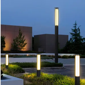 Outdoor Garden LED Lawn Waterproof IP65 Aluminum Pole Street for Lawn Club Park Street Warm White Club Park Street Warm White