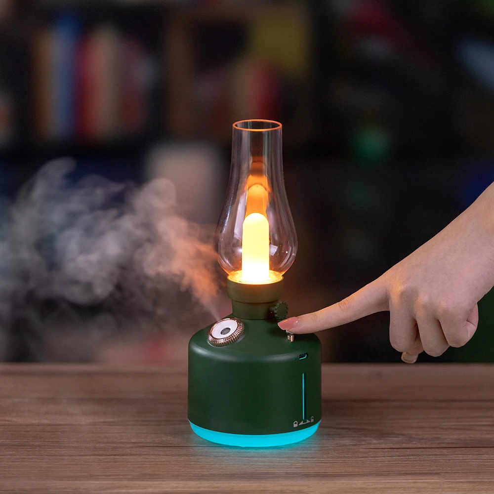 2021 wholesale humidifier portable wireless colorful atmosphere lights air humidifiers diffuser