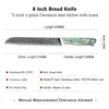 Couteau à pain de cuisine
