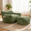 Vert + velours côtelé
