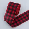Red & Black-6.3cm, 10 Yards Per Roll