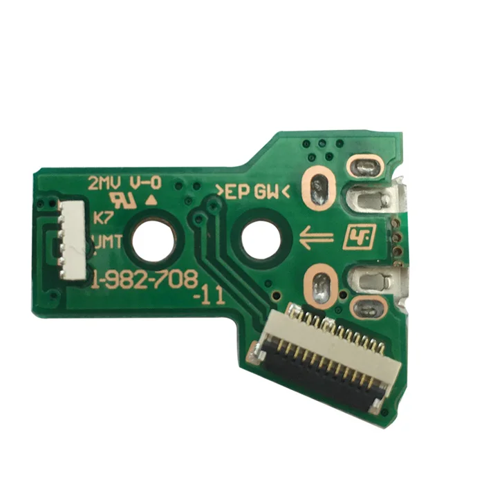 PS4コントローラーPCBコネクタのPS4LED充電ポートソケット回路