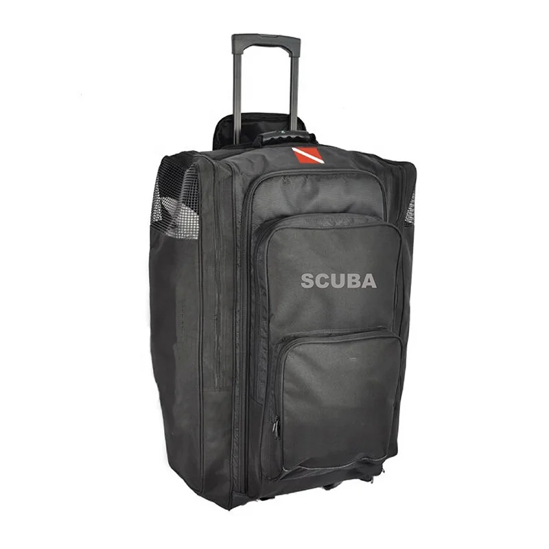 Trolley Scuba Bag Roll Dive Gear Bag Professional Diving Accessories