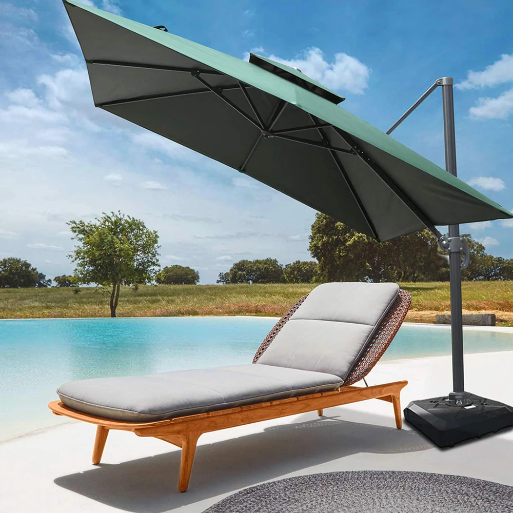 china big square patio umbrella 10' Shanghai Greathouse 4272169541400834 Includes one patio umbrella Customizable Beach Umbrellas - Durable