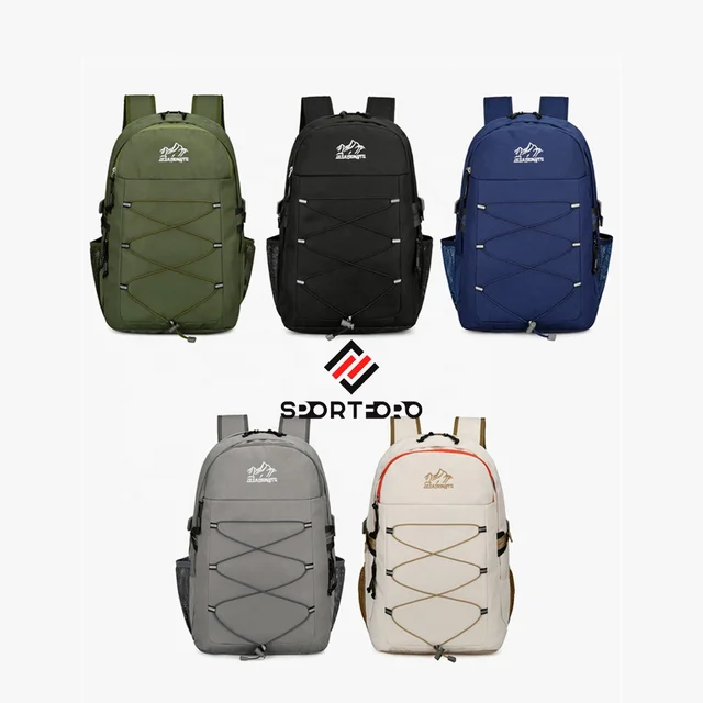 2024 New Arrival Custom Large Capacity Casual Daily Laptop Backpack Lightweight College Bookbag for Women Men Beige