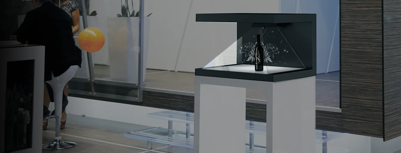32インチ 3面表示 3Dホログラフィックディスプレイ プロジェクター