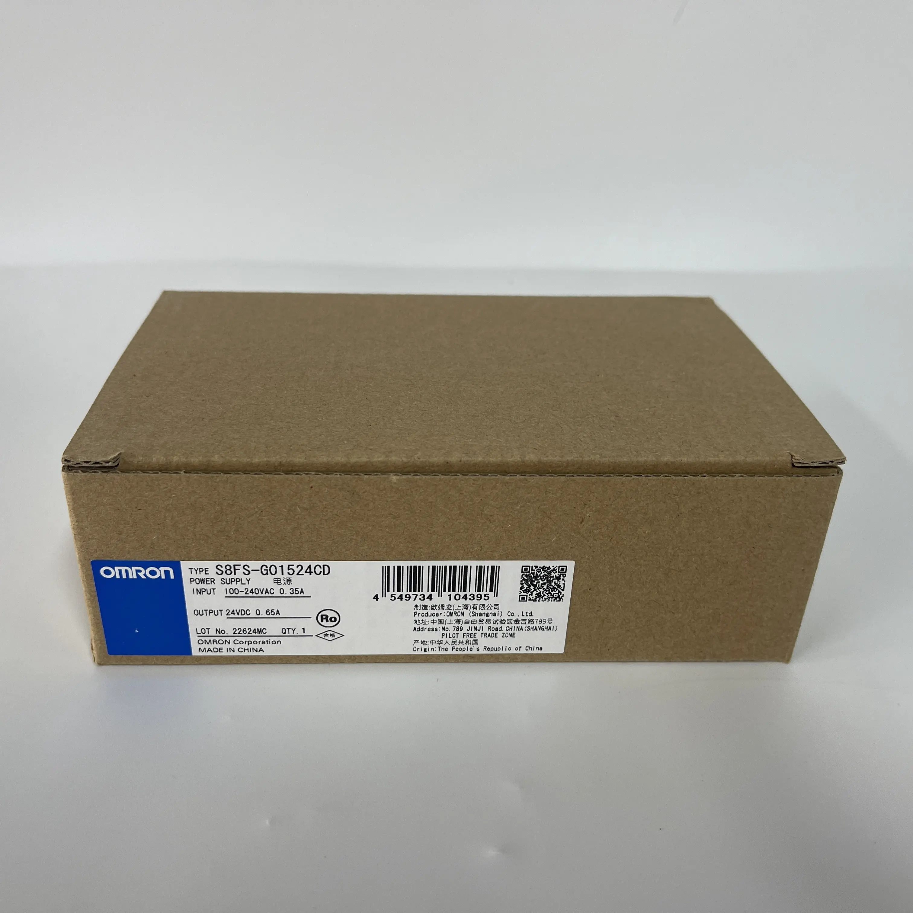 Omron Switching Power Supply S8FS-G01524CD