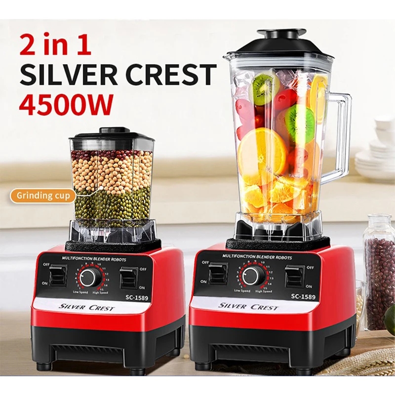 heavy duty juice fruit mixeur 4500w silver crest sc 1589 2 in 1 fresh juicer smoothie mixer