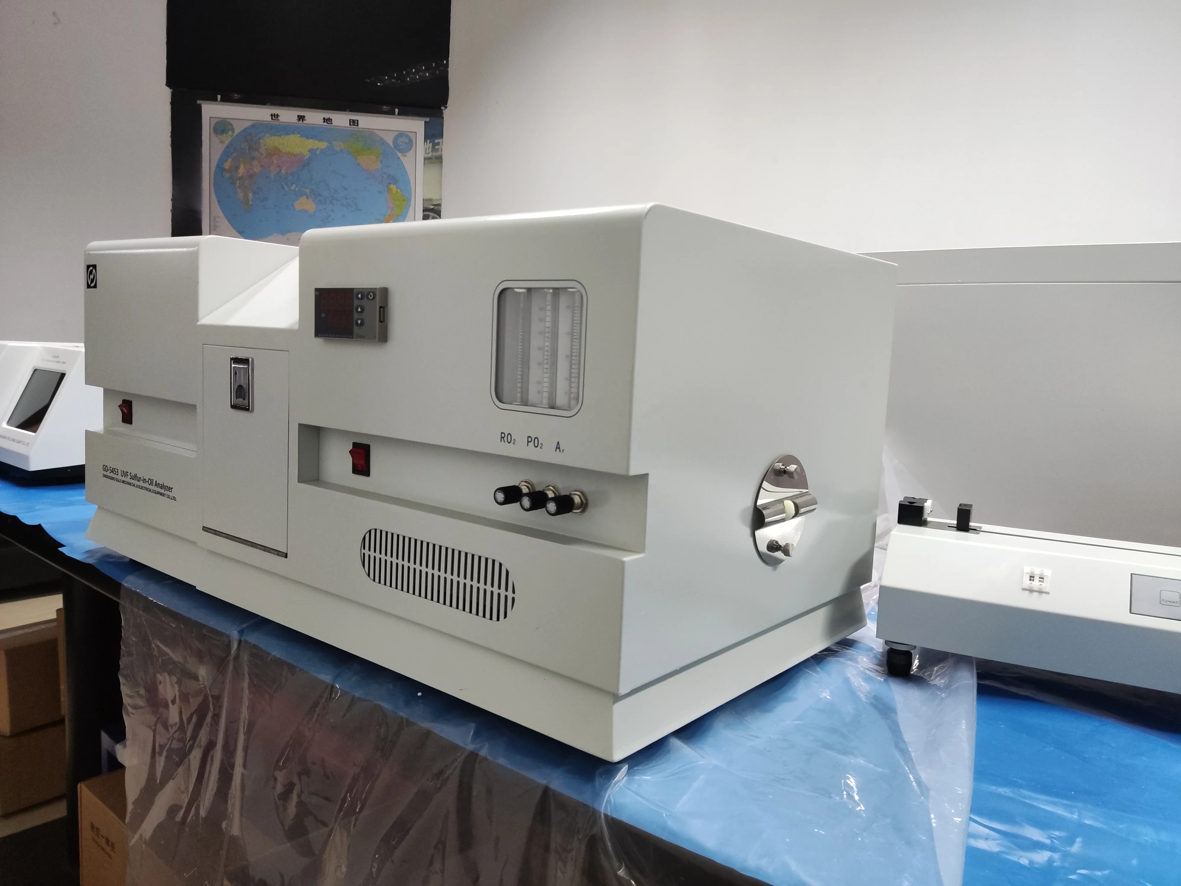 Sulfur in Oil Analyzer ASTM D5453 UV Sulfur Meter GD-5453