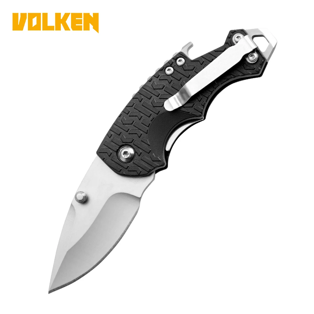 Portable 3Cr13 Steel Multi-functional Folding Combat Knife For Outdoor Use, Camping, Self-defense And Fruit Cutting,_voghion.com