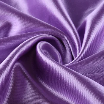 new style designed stretch polyester stain fabric spandex knitted high quality satin silk fabric for dress clothing wholesale