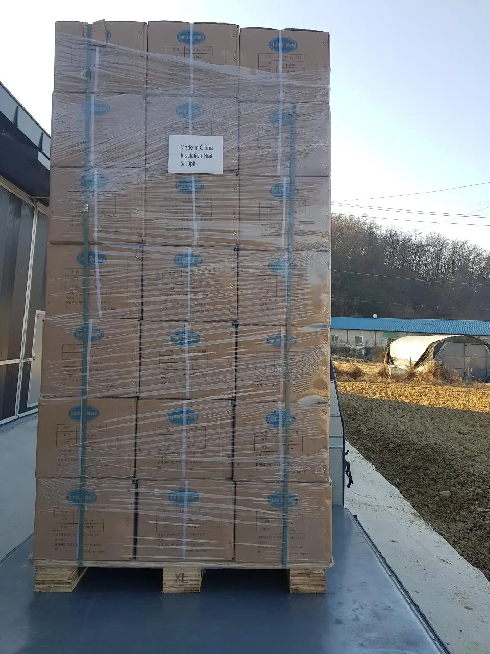 Homset Gas Nailer Plastic Insulation Fasteners For Fixing Mineral Wool