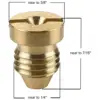 Copper Spray Core With 0.9 Holes