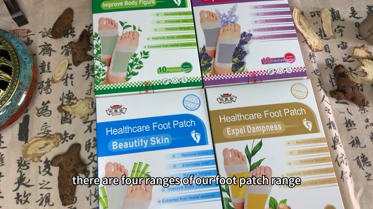 Factory Customization Wormwood Detox Foot Pads Deep Cleansing Body