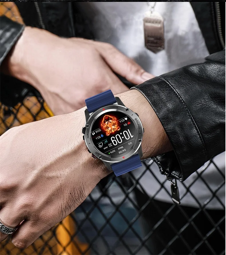 NX9 Smart Watch Men with Sports Fitness Tracker Music Control Phone Call Smart Watch Waterproof 400mAh Big Battery Calling Smart Watch for Men (18).jpg