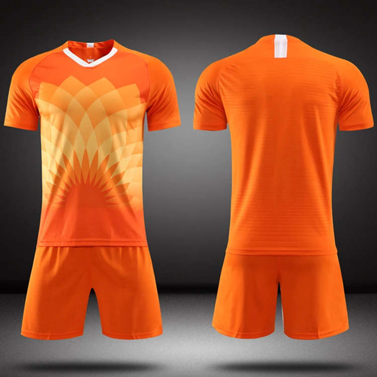 High Quality Custom Sublimated Football Shirt National Team Vintage Black Orange  Soccer Jersey - China Soccer Uniform and Football Jersey price