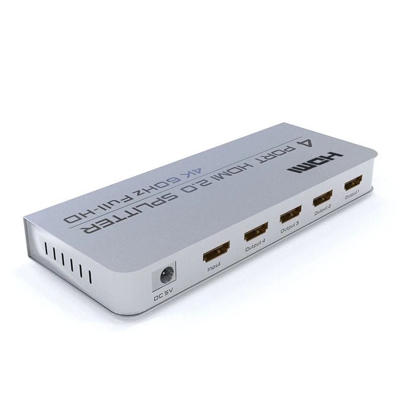 Fjgear Good Competitive in Out Hdmi Splitter Port Support 3D With the  Function of Reset hdmi Splitter