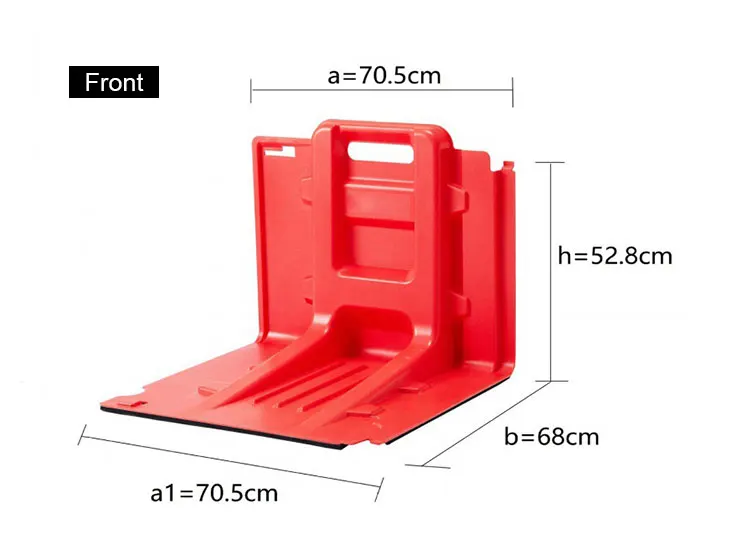 Temporary Baffle JESSUBOND Water Baffles - Reliable Temporary Flood Barriers