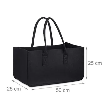 Factory Hot Selling Heavy Duty Waterproof Felt Carrier Bag Portable Collapsible Dog and Cat Toy Boxes