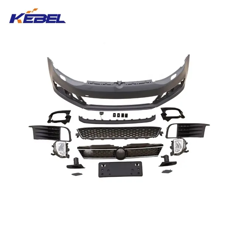 Car Part Wholesale Price Front Bumper Assembly High Guarantee Front Bumper Kit for VW Jetta GLI 2016 MK6