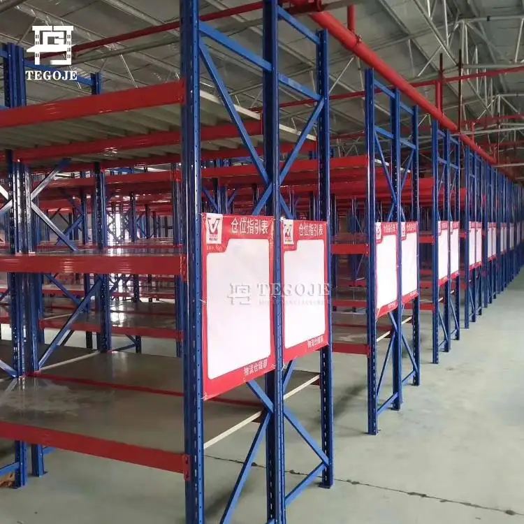 Guangzhou Steel Pallet Racking System Warehouse Rack Storage Shelves ...