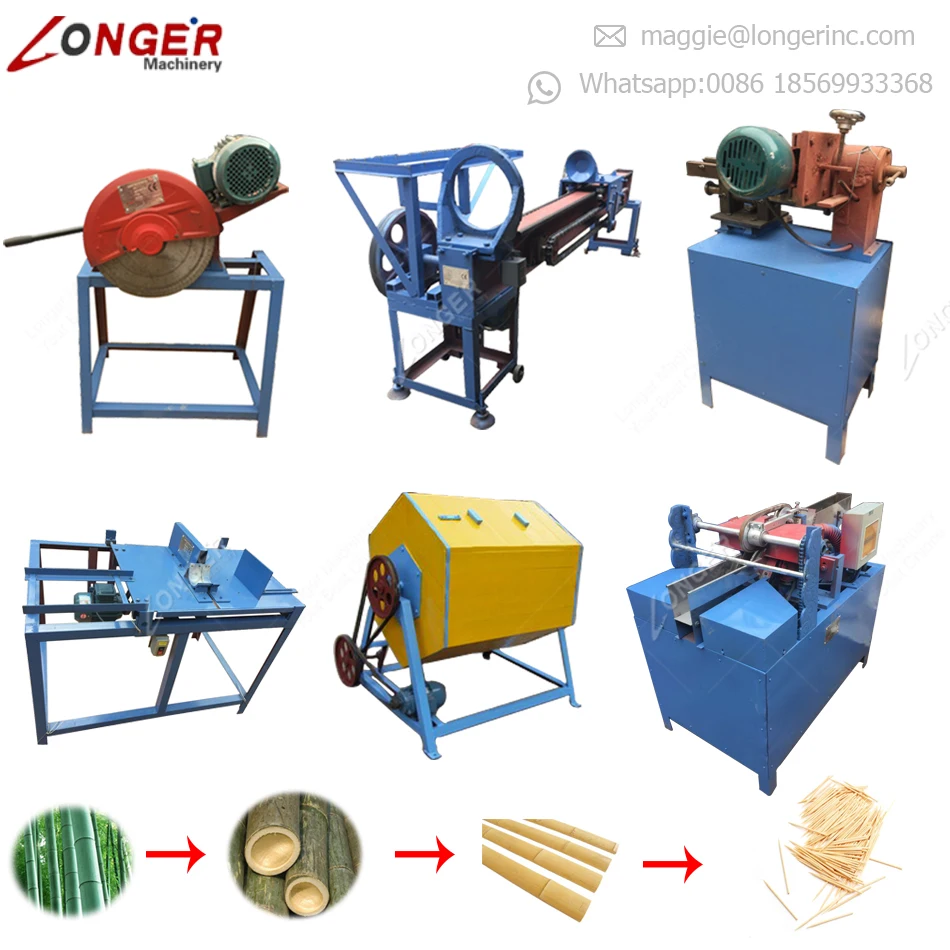 
 Машина для производства бамбуковых зубочисток, машина для изготовления бамбуковых зубочисток  
